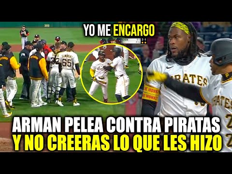Retaron a PELEAR a los Piratas ONEIL CRUZ RESPONDE y MIRA LO QUE PASO | MLB
