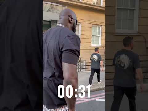 Shaq's Hilarious Incognito Adventure on the Streets! (@shaq)