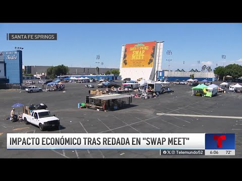 Efectos de operativo migratorio en Swap Meet se sienten meses después