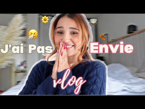 J’AI PAS ENVIE! 🤧 🫧🍂🕯️Mes astuces pour se sentir bien meme Malade! Allez on se motive 🙃🌹EP 9