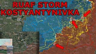 Russian Forces Storm Kostyantynivka