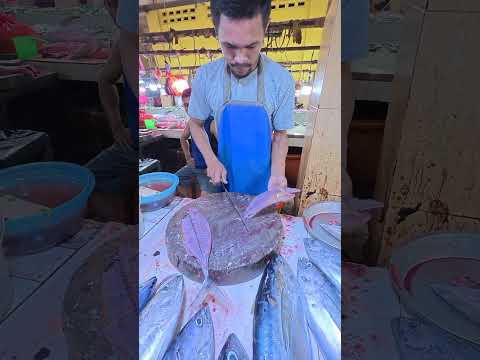Fish Slicing Master - Yellowfin Tuna #shorts
