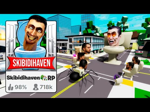 SKIBIDIHAVEN! Brookhaven' ı Skibidi Toiletler ELE Geçirdiler !