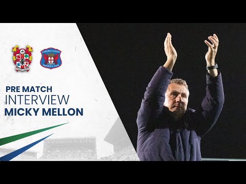 Pre Match | Micky Mellon (Carlisle United)