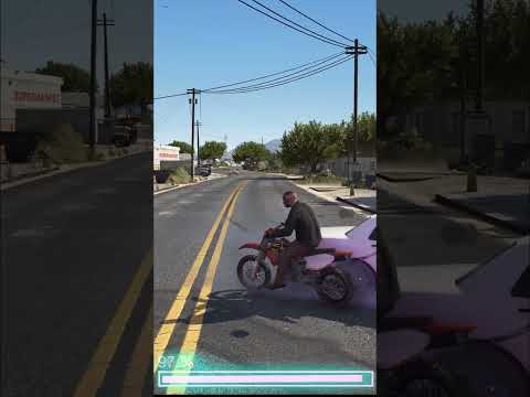 How to escape from the police in GTA 5 #shorts #gtav #game