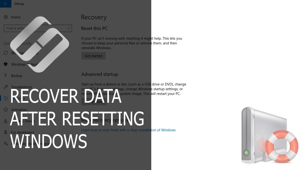 How to Recover Data After Resetting Windows 10, Resetting a Laptop to Factory Settings in 2021 - Hetman Software