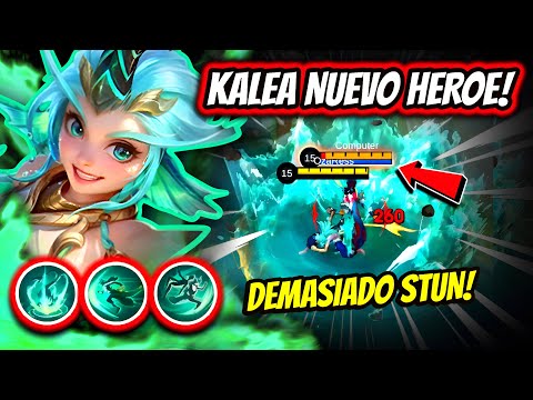 ¡NUEVA HEROINA KALEA! ¡EL PERSONAJE CON MAS STUN y CC DE TODO MOBILE LEGENDS!