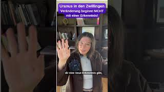 Uranus in den Zwillingen; warum du KEINE Erkenntnis erwarten darfst