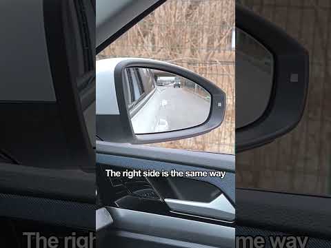 Let's learn the correct way to adjust the rearview mirror!#car #tips #driving #shortsvideo