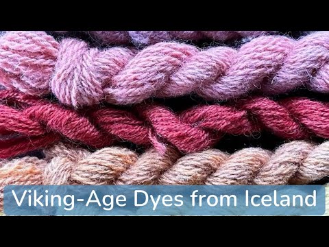 Viking-Age Dyes from Iceland (with Rain Mason)