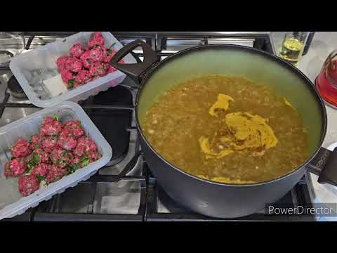 SOPA DE ALBÓNDIGAS CON VEGETALES