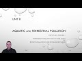 Persistent Organic Pollutants and Their Effects