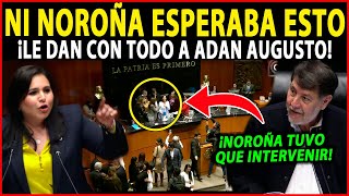 ¡SUCEDIO LO INESPERADO! LE DAN CON TODO A ADAN AUGUSTO, NI NOROÑA PUDO DEFENDERLO, SALIÓ HUYENDO