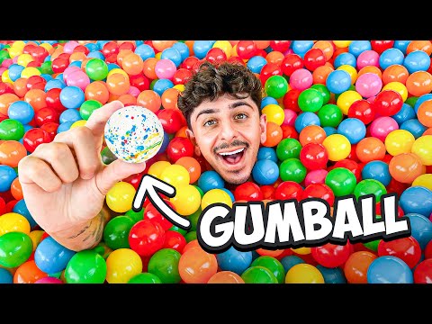 Find the Gumball in 100,000 Ball Pit Pool