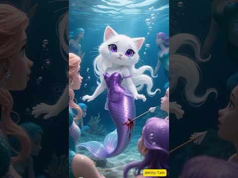 The Mermaid Cat’s Revenge 🐾💔🌊 #shorts #viralvideo #cat #ai #KittyTails