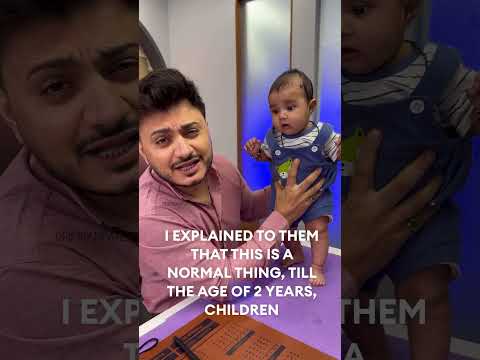 Physiological bow legs. #drimranpatel #doctor #baby