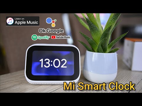 Mi smart clock con asistente de google.