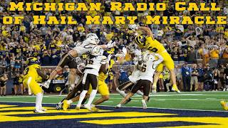 Michigan Radio Call of Hail Mary vs Western Michigan