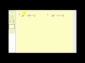 Imaginary and Complex Solutions