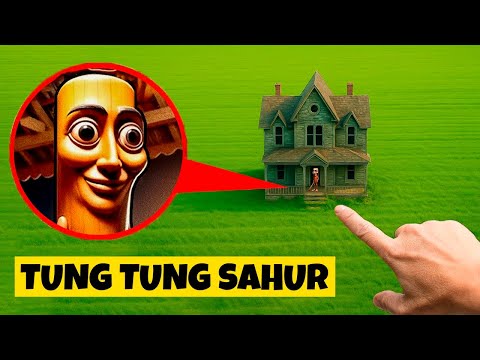 ENCONTREI A CASA DO TUNG TUNG SAHUR NA VIDA REAL! *BRAINROTS ESTÃO VIVOS*