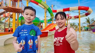 Hai Chị Em Trải Nghiệm Khu Vui Chơi VinWonders Cửa Hội ❤ BIBI TV ❤