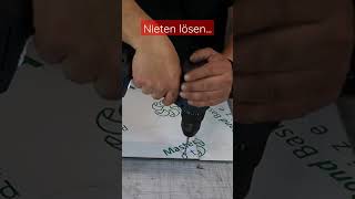 Wie löst man Nieten
