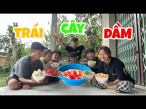 Anh Ba Phải | Thử Thách Làm Thao Trái Cây Dầm Siêu To - Giải Khác Mùa Hè