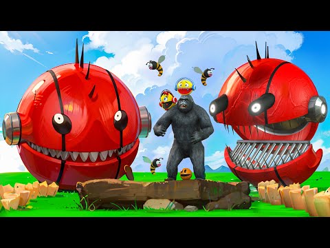 PACMAN VS ROBOT MONSTER PACMAN VS ROBOT PACMAN