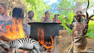 Hadzabe Biggest Hunts || Big Antelopes || Tortoise || Wild Honey || True Hunters