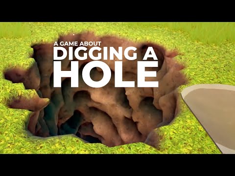 I dug a hole in A Game About Digging A Hole