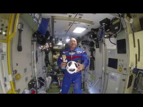 Поздравление жителей Ростовской области и гостей Города Ростова-на-дону с борта МКС