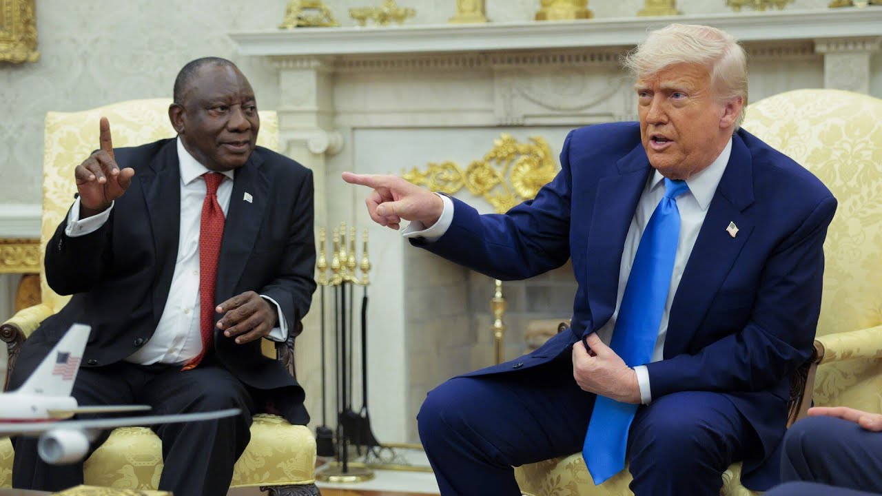 Trump ‘embarrasses’ South African President at White House