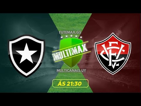 BOTAFOGO X VITÓRIA AO VIVO COM IMAGENS - JOGO DE HOJE - ASSISTA AGORA