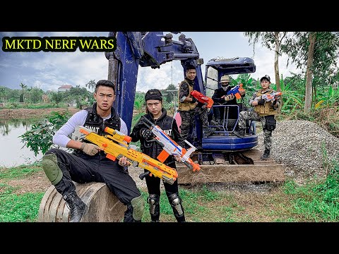 Battle in the Cherry Blossom Garden || MKTD Nerf Wars