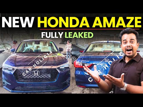 Honda Amaze 2025 Fully Leaked Ahead Launch 🔥  New Honda Amaze Reached Dealership ✅Amaze vs New Dzire