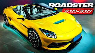 Top 10 New Sports Convertibles and Exotic Roadsters for 2026-2027 (Design Review)