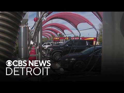 YouTube video thumbnail: Car Wash Hold Fundraiser for Victims in Michigan Church Attack