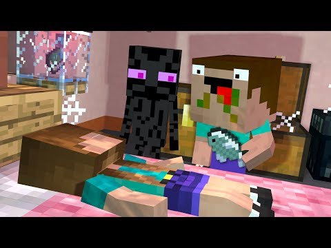 Noob & Endy Life - Ep4: SLEEPING BEAUTY - Minecraft Animation | Noob & Brothers Series