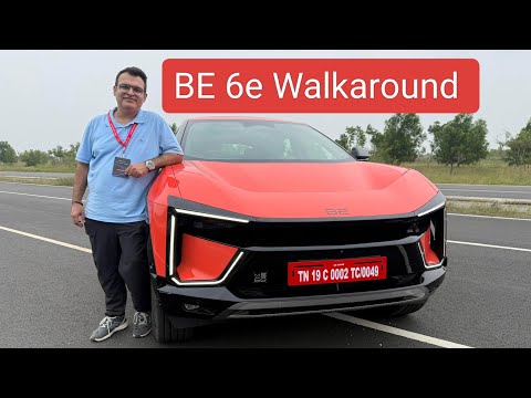 Mahindra BE6E Walkthrough | Exterior and Interior | CarBlogIndia