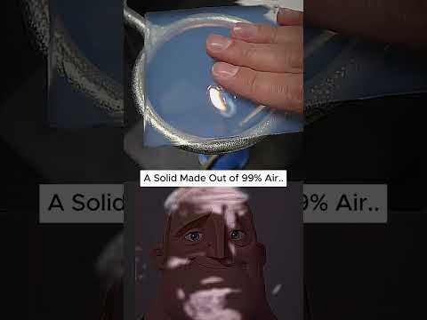 The World's Lightest Solid – It’s 99% Air! 😱