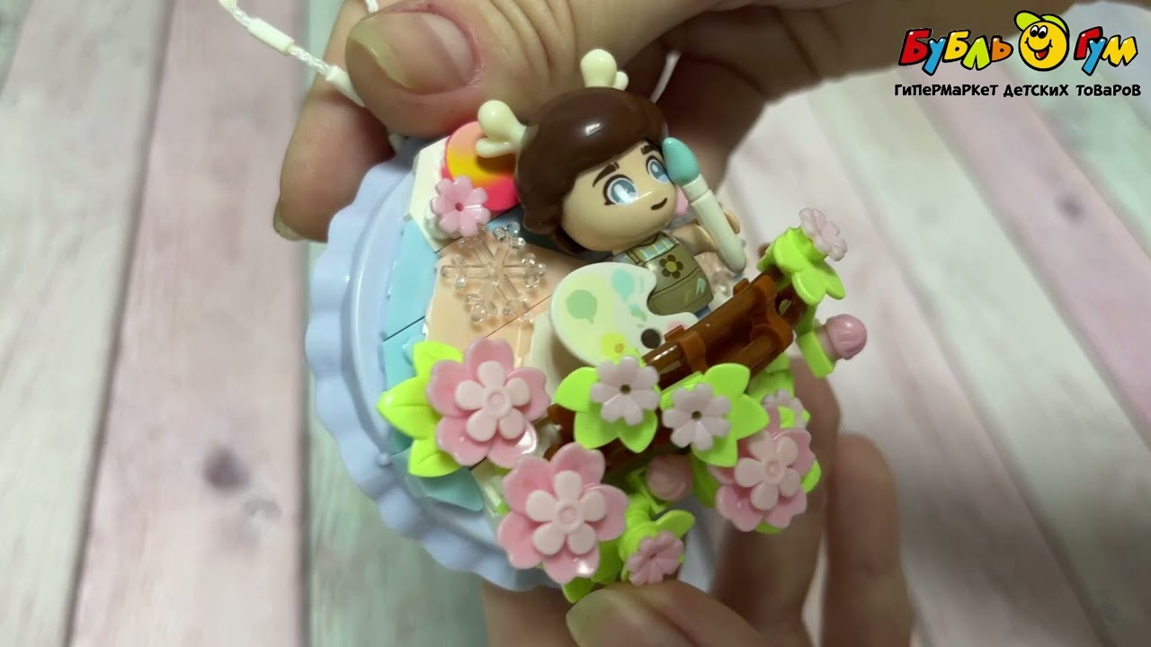 Конструктор магнит-подвеска Олененок с 3лет - видео