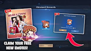 HOW TO GET FREE NEW FYANG BATTLE EMOTES AND MORE REWARDS! CLAIM FREE! LEGIT! | MOBILE LEGENDS 2025