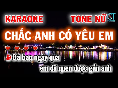 karaoke chắc anh có yêu em mây trắng – phạm khánh hưng | nhạc trẻ xưa 8x 9x | làng hoa