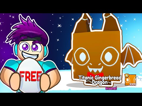 i HATCHED The 1st Titanic Gingerbread Dragon For FREE! ... sort of