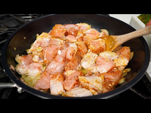 Sie haben noch nie Hühnchen leckerer geschmeckt ❗️Schnelles und einfaches Rezept!