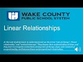 Linear Relationships and Graph Interpretation