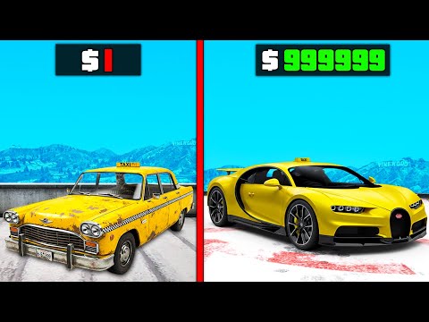 $1 to $1,000,000,000 TAXI in GTA 5