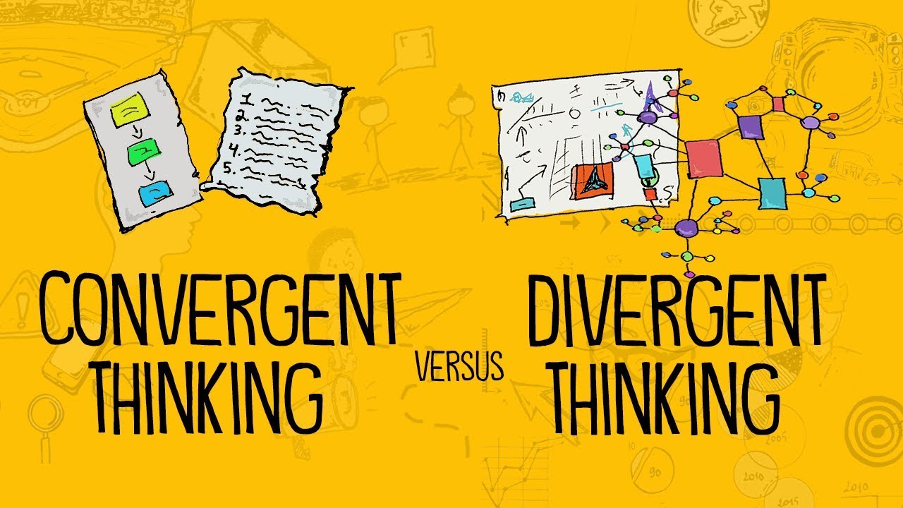 Convergent Thinking vs Divergent Thinking