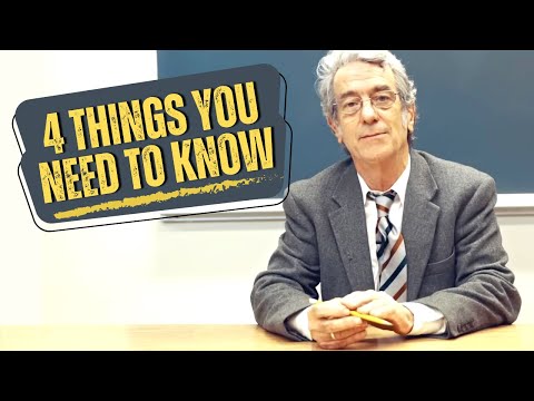 The 4 Things You NEED To Know BEFORE ANYTHING