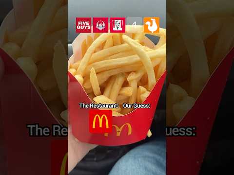 Blind Ranking & Guessing Every Fries 🍟 w/@itsARTYTIME